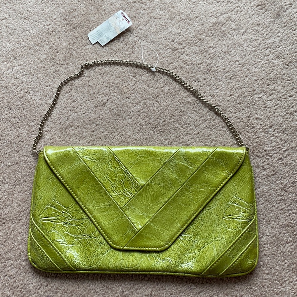 Daisy Fuentes Green Clutch